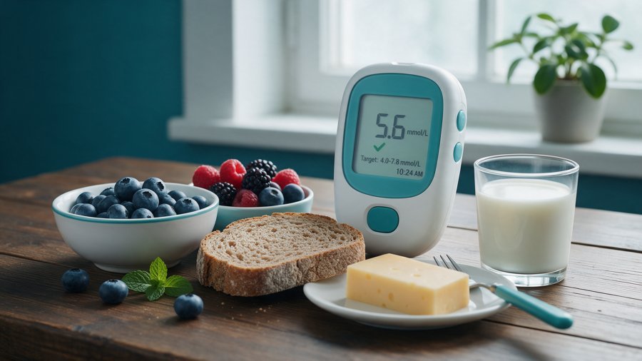 Control glucémico y alimentación saludable en diabetes